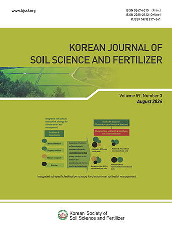 Korean Journal of Soil Science and Fertilizer