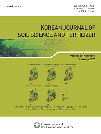 Korean Journal of Soil Science and Fertilizer