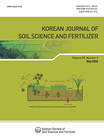 Korean Journal of Soil Science and Fertilizer